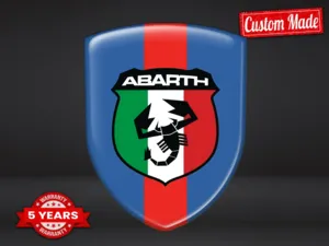 Fiat Abarth Badges Auto Pro Max Résistants Stylés Performance